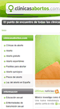 Mobile Screenshot of clinicasabortos.com
